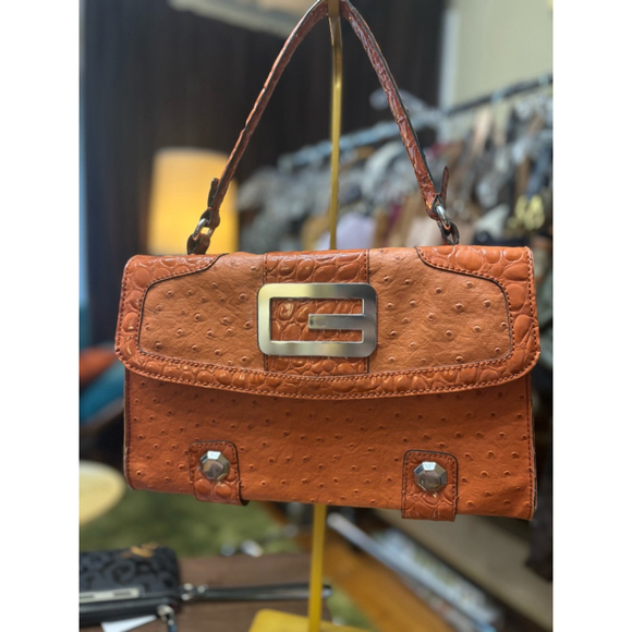 Guess Handbags - Guess Orange Shoulder Bag Medium